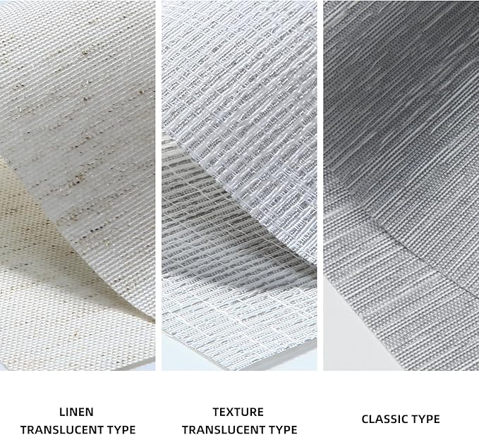 Motorized Roller Shade, Work with Homekit Thread-Enabled,Fabric Sample of 50%/70% Blackout Smart Blind,Multi-Color Samples