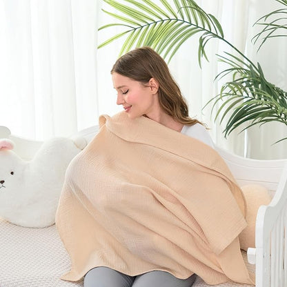 Baby Muslin Swaddle Blanket for Boys and Girls,31” x 35”,3-Pack Breathable and Skin-Friendly,Wrap Soft Silky Cotton Muslin Swaddle Blankets (Rose Pink)