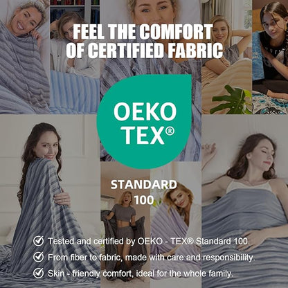 Ailemei Direct Cooling Throw Blanket with Double Sided Cold Effect, Lightweight Breathable Summer Coastal Theme Bed Blanket, Transfer Heat to Keep Body Cool for Hot Sleepers Night Sweats,50"x70"