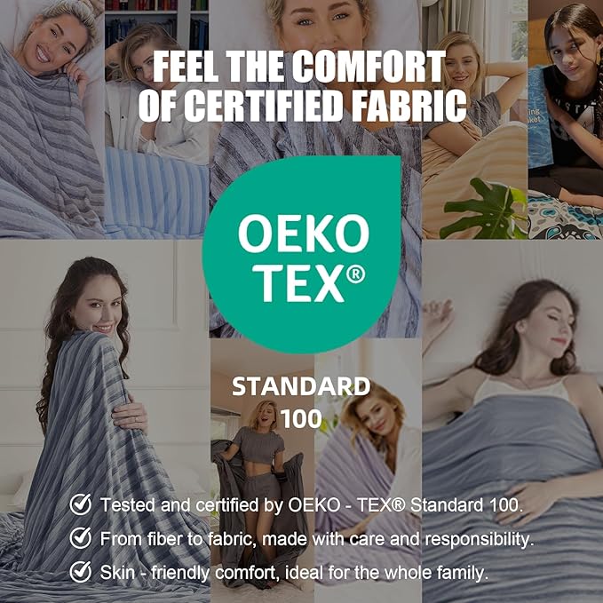 Ailemei Direct Cooling Blanket with Double Sided Cold Effect, Lightweight Breathable Summer Oversize Coastal Theme Bed Blankets, Transfer Heat to Keep Body Cool for Hot Sleepers Night Sweats, 90"x90"