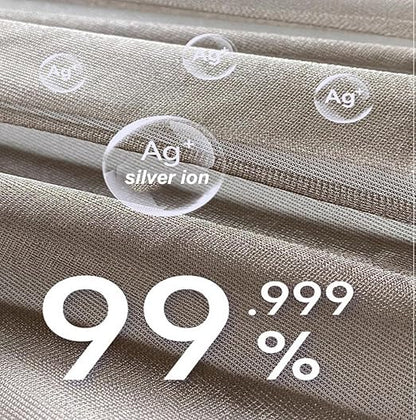 EMF Shielding Bed Canopy,100% Silver Anti-Radiation Fiber Bed Canopy for Insomnia Relief Anti-Mosquito,Silver-79 * 71 * 73in