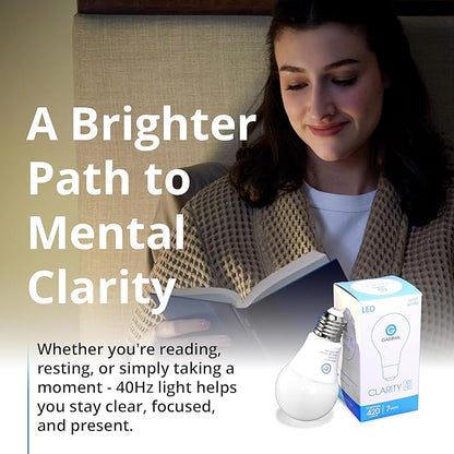 Clarity - 40Hz Light Bulb by Gamma - Improve Brain Function & Memory - Entrainment Device