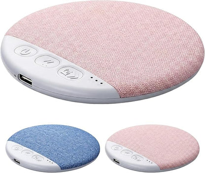 2026 New Sleep Pillow Speaker, Bluetooth Pillow Speaker for Sleeping with White Noise Timer Wireless Sleep Aid with Stereo Bass Private Sleep Earbuds for Adult Kids (Pink)