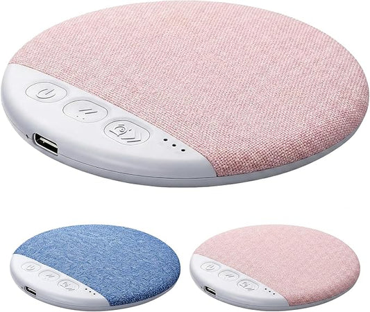 2026 New Sleep Pillow Speaker, Bluetooth Pillow Speaker for Sleeping with White Noise Timer Wireless Sleep Aid with Stereo Bass Private Sleep Earbuds for Adult Kids (Pink)