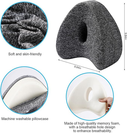 Leg Pillow, Knee Pillow for Side Sleepers, Leg Pillows for Sleeping, Knee Cushion for Sleeping,Suitable for Relieving Leg, Back, Knee Pain