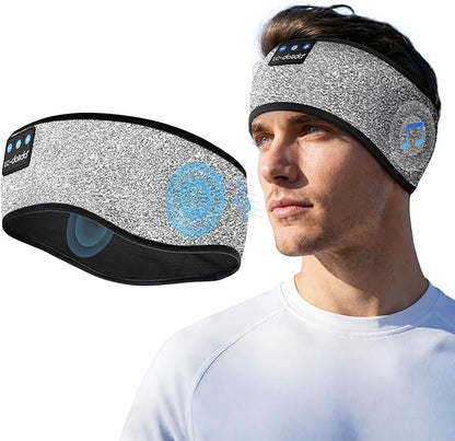LC-dolida Sleep Headphones Bluetooth, Headband Headphones Earphones Wireless, Sleep Mask for Sleeping, Sports, Gifts, Workout, Jogging, Yoga,Insomnia, Air Travel, Meditation