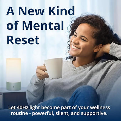 Clarity - 40Hz Lamp by Gamma - Cognitive Wellness - Brain Stimulating Light - Easy to Use - Memory Support