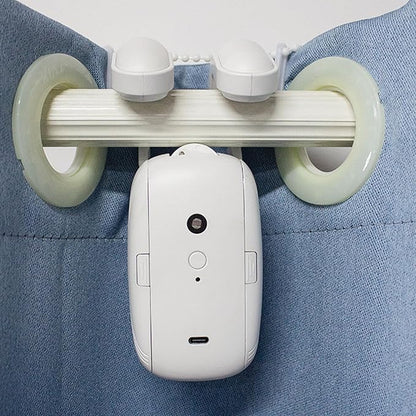 Smart Automatic Curtain Opener, Electric Curtain Opener with Remote Control, Automatic Curtain Robot Device for Bedroom Living Room Office Baby Room