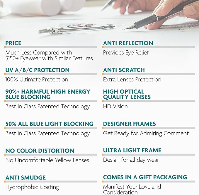 Prospek Pro Blue Light Blocking Glasses