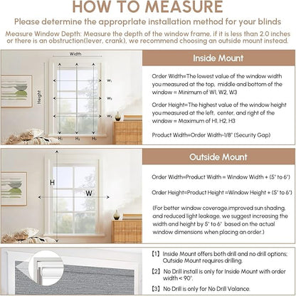 Kincmo No Drill Motorized Blinds with Remote, 100% Blackout Roller Shades for Windows, Custom Electric Blinds Compatible with Alexa, Apple Homekit, Google Home (100% Blackout Elegant Grey)