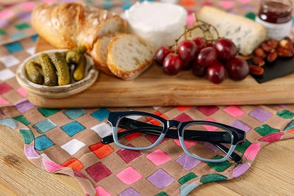 Peepers by PeeperSpecs Women's Layover Square Blue Light Blocking Reading Glasses