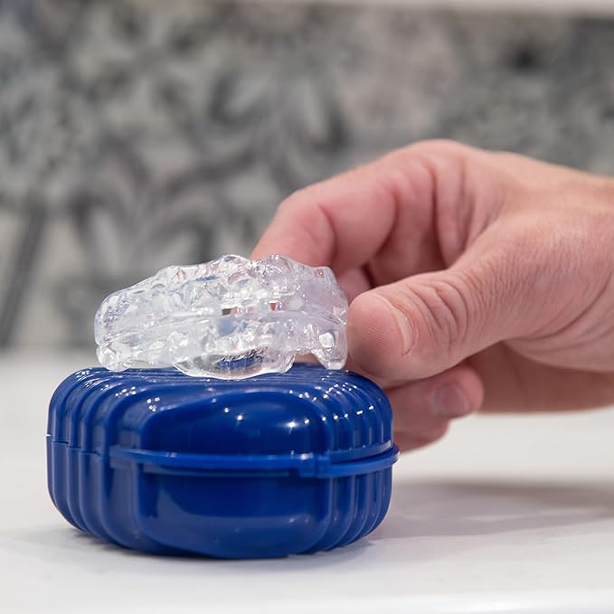 SilentZzz – USA-Designed & FDA-Cleared All EVA Anti Snoring Mouthguards (1+1 Backup) – Adjustable Anti Snore Mouthpieces with Patented Design for a Silent Night`s Sleep, Large Size