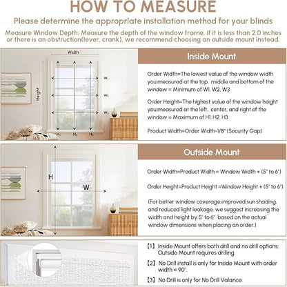 Kincmo No Drill Motorized Blinds with Remote, 100% Blackout Roller Shades for Windows, Custom Electric Blinds Compatible with Alexa, Apple Homekit, Google Home (100% Blackout Starscape White)