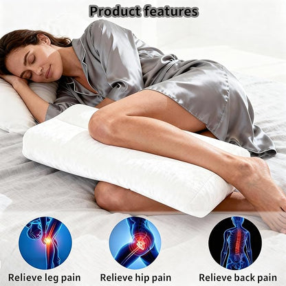 goprety Knee Pillow for Side Sleepers – Relieve Hip, Back & Sciatica Pain, Support Spine Alignment for Better Sleep