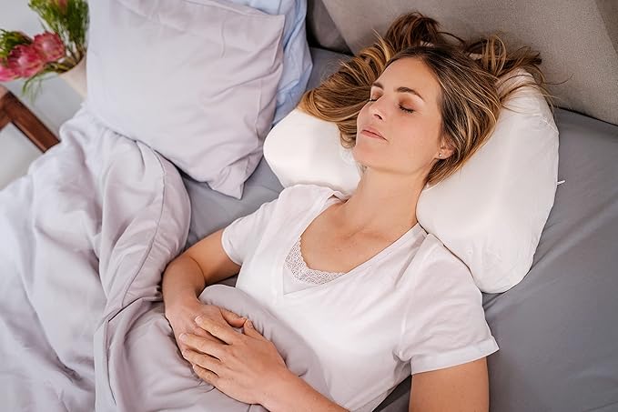 Side Sleeping Pillow Cover - Machine Washable Pillow Case for Standard or Soft Side Sleeping Pillow - Pillow Sold Separately
