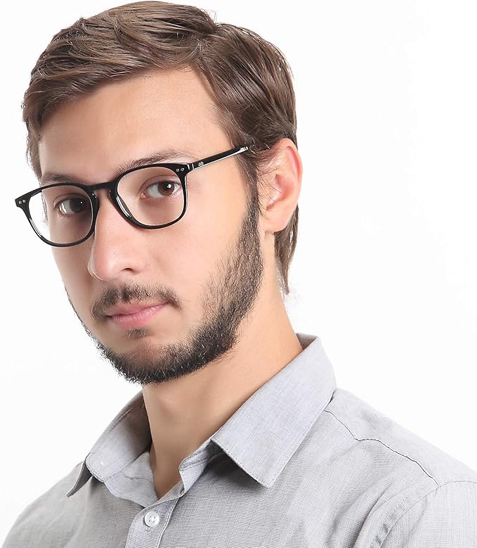 LifeArt Blue Light Blocking Glasses Anti Eyestrain Computer Reading Glasses Gaming GlassesTV Glasses Women and Men Anti Glare