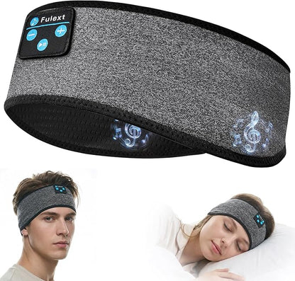 Sleep Headphones, Wireless Sleeping Headphones for Side Sleepers, Ultra-Thin Stereo Speakers, Bluetooth 5.4 Technology & Long-Lasting Time Battery, Sweat-Proof Earphones for Sports Yoga