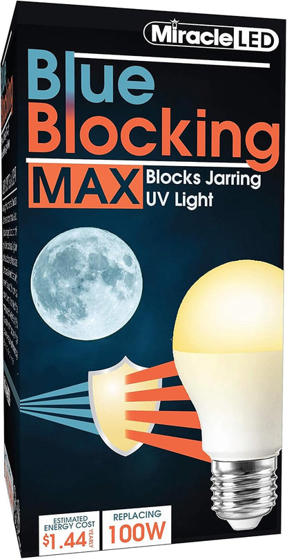 Miracle LED 604670 12W Blue Blocking MAX Light, Single-Pack, 100W Replacement