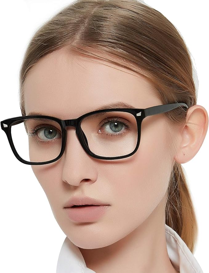 MARE AZZURO Computer Reading Glasses Women Blue Light Blocking Readers 0 1.0 1.25 1.5 1.75 2.0 2.25 2.5 2.75 3.0 3.5 4.0 5.0 6.0 (Black, 150)