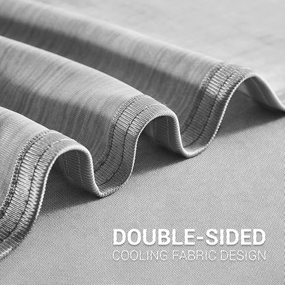 Marchpower Cooling Blanket Queen Size for Hot Sleepers, Arc-Chill Cooling Blanket Double-Sided Cooling, Japanese Cooling Fiber Absorbs Body Heat, Lightweight Soft Cold Blankets for Sleeping Summer