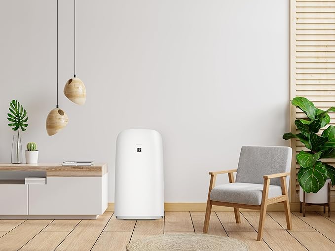 SHARP Smart Air Purifier with Humidifier Combo – Covers up to 1,913 sqft in one hour, Compatible w/Alexa & Google Asst. Energy Star 3.0, True HEPA Filter for Large Room, Bedroom - KCP70UW
