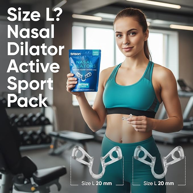 Brison Nasal Dilators for Breathing and Sleeping - 3 Pack Anti Snoring Nose Vents Opener for Better Breathing Sleep ing and Activity Improves Airflow - Hard, Transparent