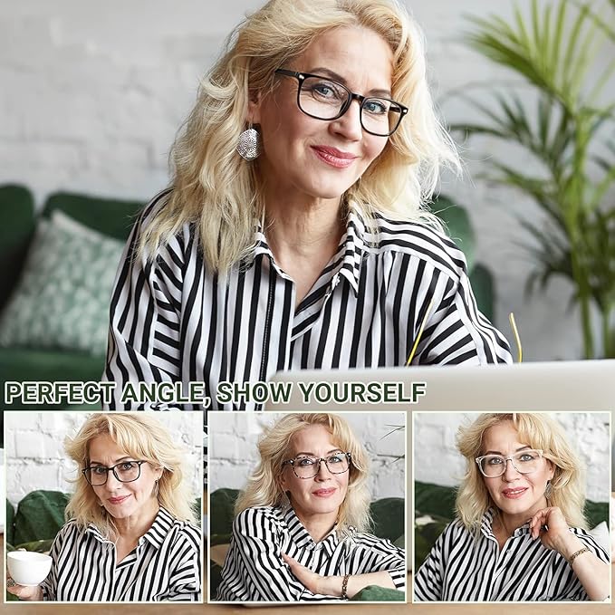 CCVOO Reading Glasses for Women/Men, Eyeglasses, Blue Light Readers for Women/Men, Computer Eye Glasses, Cheaters