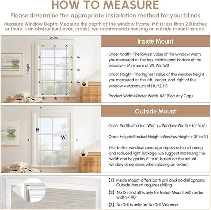 Kincmo No Drill Motorized Blinds with Remote, 100% Blackout Roller Shades for Windows, Custom Electric Blinds Compatible with Alexa, Apple Homekit, Google Home (100% Blackout Dreamy Beige)
