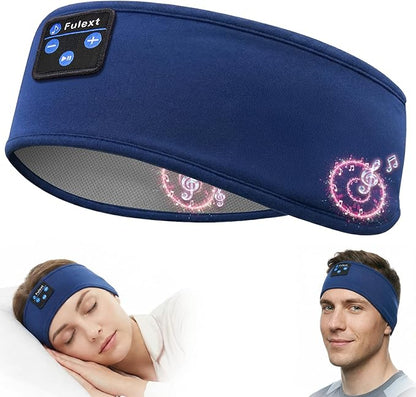 Bluetooth Sleep Headphones Headband - Comfortable Wireless Headphones with HD Sound, Sweatproof & Washable for Sleeping, Yoga, Running, Meditation