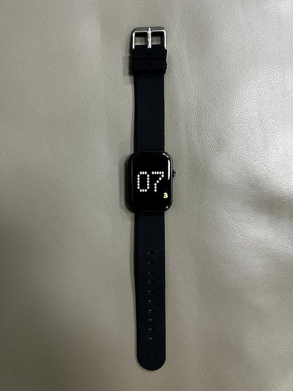 Rechargeable Vibrating Alarm Watch Silent Pill Reminder Wristband Wake Up Watch - with 8 Personalised Message Reminder