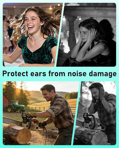 Ear Plugs for Sleeping,30dB Noise Cancelling Earbuds,Concert Ear Plugs for Swimming,Snoring,Sider Sleepers Airplane,Silicone Ear Plugs for Noise Reduction,Side Sleepers Invisible Earbuds