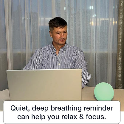 4 7 8 Breathing Ball - Stress & Anxiety Relief, Calming Item | Sleep Aid Device | Meditation Accessories | Relaxing Mindfulness Toy for Adults & Kids