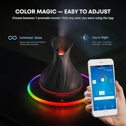 Aquasonic Geniune Black Series Electric Toothbrush - Ultra Whitening, Plaque Removal ADA Accepted Rechargeable, Sonic Toothbrush - 4 Modes w Smart Timer - 8 Brush Heads & Travel Case - Dark Brown