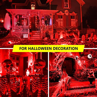 4 Pack A19 LED Red Light Bulbs,120V E26 Red LED Lights 9W Replace up to 100W, Dimmable Colored Light Bulbs for Thanksgiving Day,Porch, Home Lighting, Party Decoration