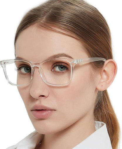 MARE AZZURO Computer Gaming Glasses Women, Blue Light Blocking Glasses, Anti Blue Light Glasses Block Glare & UV400