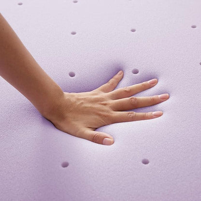 Best Price Mattress Topper Twin, 2" Memory Foam Mattress Topper with Lavender Certipur-US Certified Cooling, Twin Size