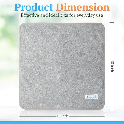 Gray Faraday Blanket - (1 Piece) EMF Blocker for Home, Comfy Radiation Protection While Using Your Laptop and Phone, Ideal Against Cell Signal, WiFi, Bluetooth, RF and Unwanted Signals