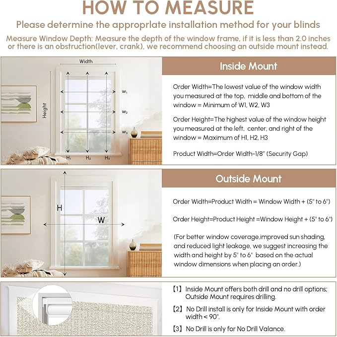 Kincmo No Drill Motorized Blinds with Remote, 100% Blackout Roller Shades for Windows, Custom Electric Blinds Compatible with Alexa, Apple Homekit, Google Home (100% Blackout Starscape Cream)