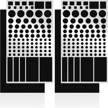FLANCCI LED Light Blocking Stickers, Light Dimming Stickers, (2 Sheets) Dimming Sheets (4 Sheets 100%)