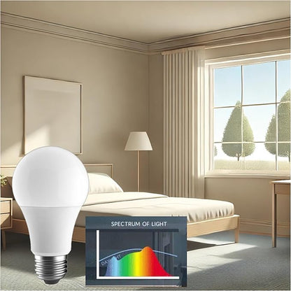 Harth Night Light Bulb for Sleep, 3-Mode LED Light Bulb E26, 3 Watt Soft Lighting for Bedroom & Better Sleep