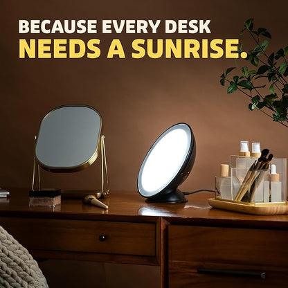 Circadian Optics Lampu Bright Light Therapy Desk Lamp | As Seen On Shark Tank | Ultra Powerful 10,000 LUX Brightness | 5500K Color Mimics Noon Day Sun | Improve Your Mood, Sleep, Energy & Focus