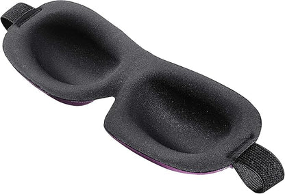 Bucky 40 Blinks No Pressure Eye Mask for Travel & Sleep, Blue Atlas, One Size