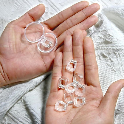 Nose Magnet for Breathing Nasal, Anti Snoring Devices for Deep Sleep, Effective Anti - Snoring Nose Clip for Men and Women