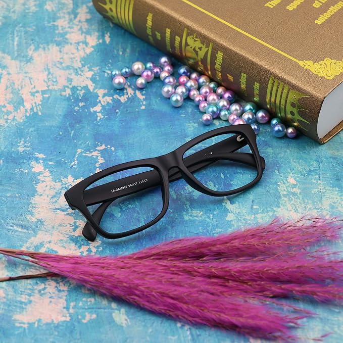 LifeArt Blue Light Blocking Glasses Anti Eyestrain Computer Reading Glasses Gaming GlassesTV Glasses Women and Men Anti Glare