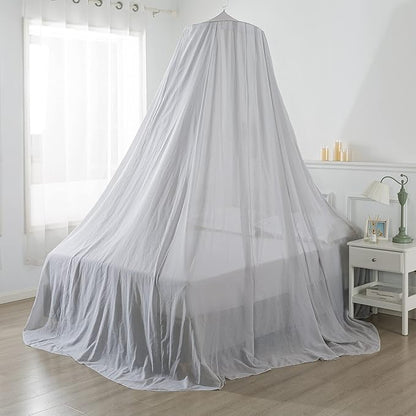 Faraday cage Radiation EMF Protection Bed White Canopy (Medium Size:50x230x800cm)