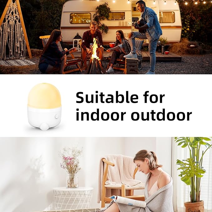 150ML Cordless Battery Powered Essential Oil Diffuser, 7 Hours Run Time,Mini Portable Rechargeable Diffuser with 7 LED Color Changing Lights (White)