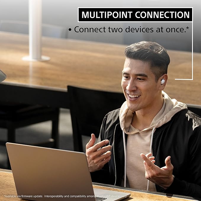 Sony LinkBuds S Truly Wireless Noise Canceling Earbud Headphones with Alexa Built-in, Bluetooth Ear Buds Compatible with iPhone and Android, Black