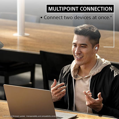 Sony LinkBuds S Truly Wireless Noise Canceling Earbud Headphones with Alexa Built-in, Bluetooth Ear Buds Compatible with iPhone and Android, Black