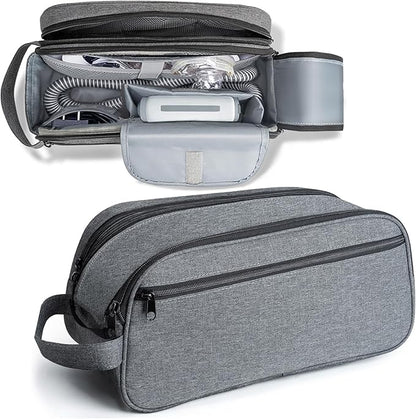 CPAP Travel Bag for ResMed AirMini Machine, Portable Storage Organizer Case Fits for CPAP Machine and Accessorie, Grey