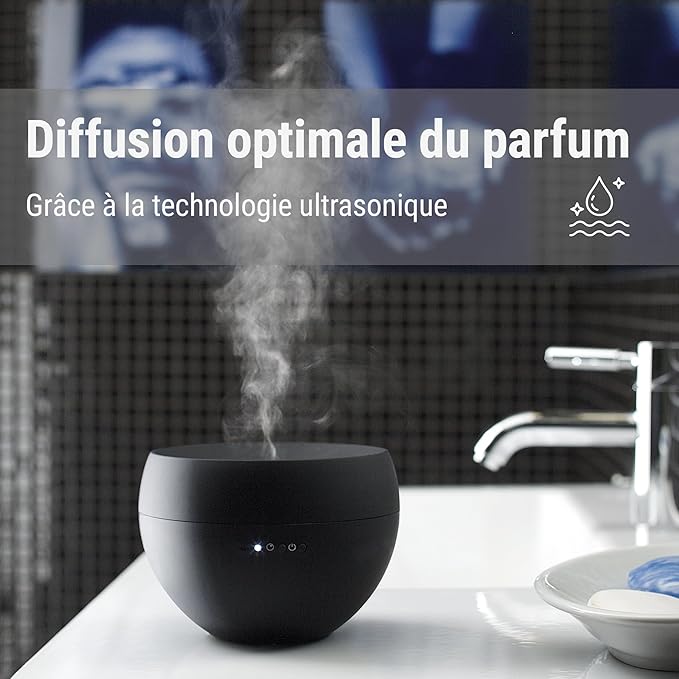 Stadler Form Aroma Diffuser Jasmine, with Interval Mode, Suitable for Essential Oils, up to 24 h Running time, for Bedroom, Living Room and Children's Room, White